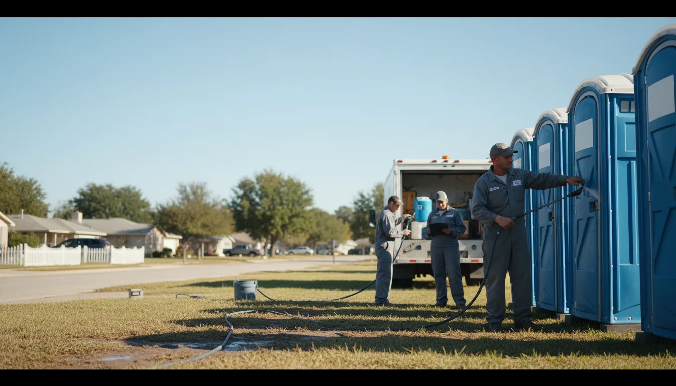 Long-Term Portable Toilet Rental in Tinley Park, IL near me